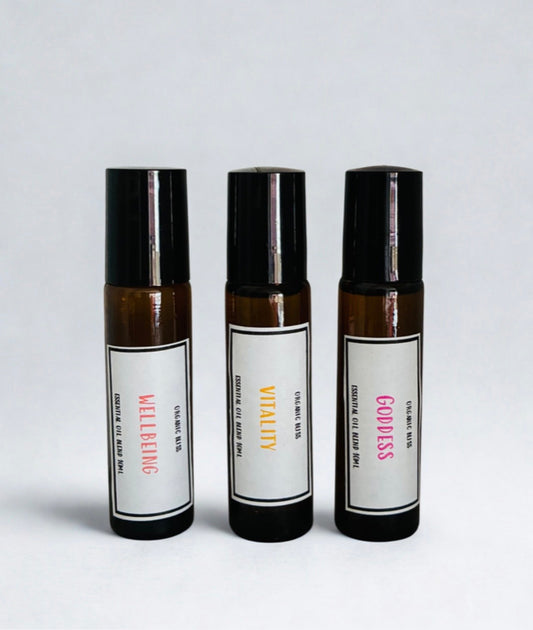 Body Collection Essential Oil Rollers- Trio Pack