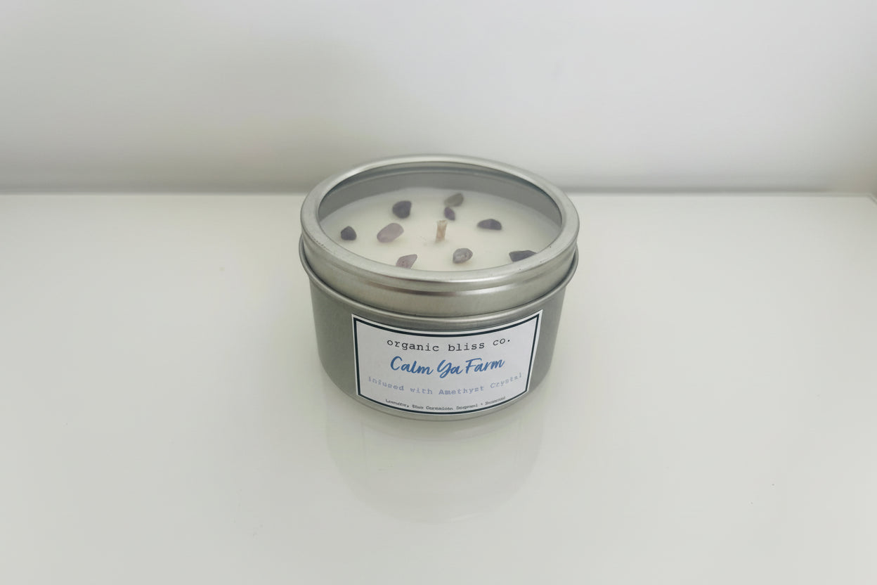 Calm Ya Farm - Essential Oil Soy Tin Candle 125g