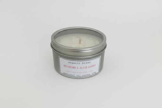Wellbeing Essential Oil Soy Tin Candle 125g