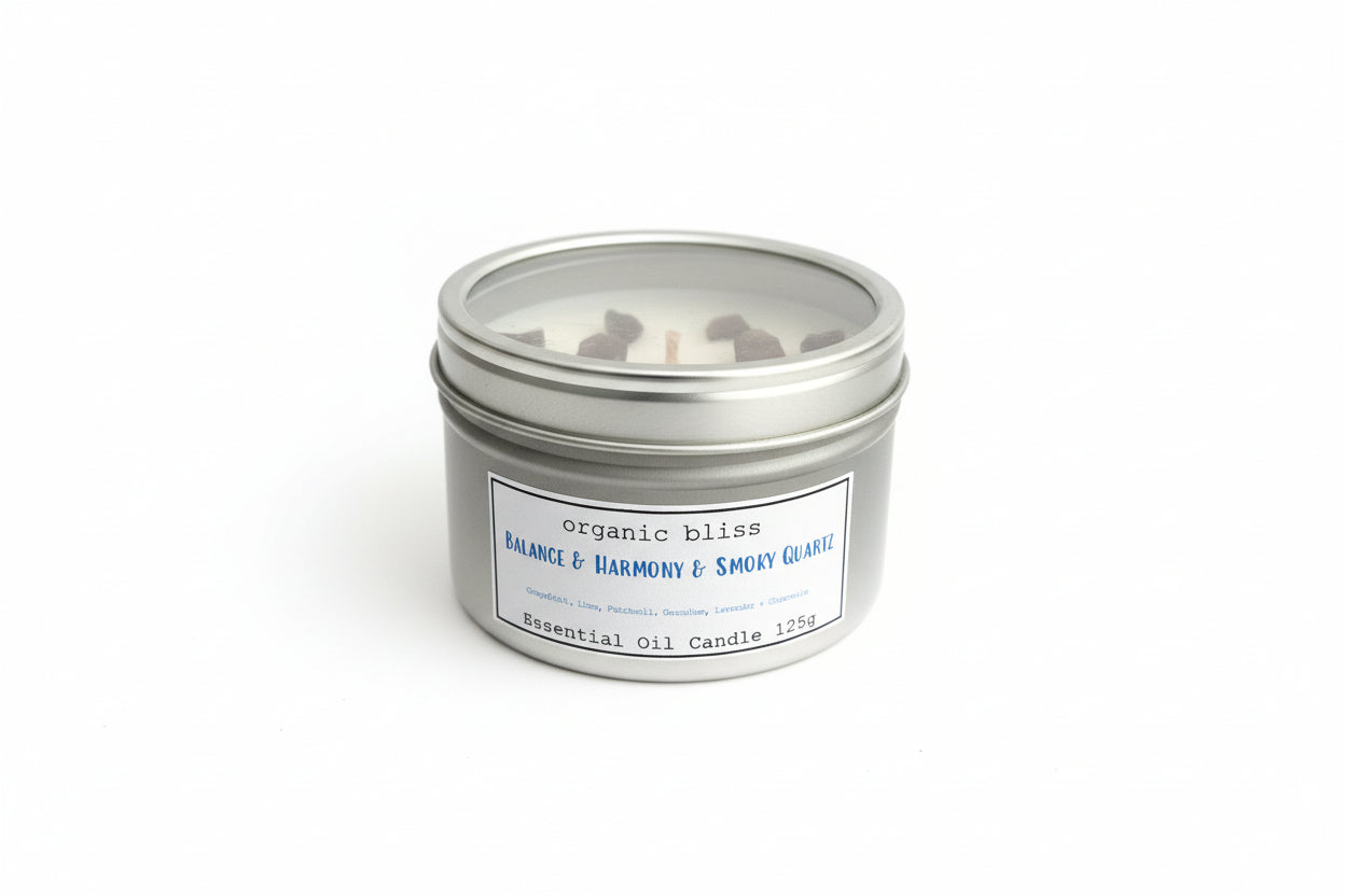 Balance & Harmony Essential Oil Tin Candle 125g