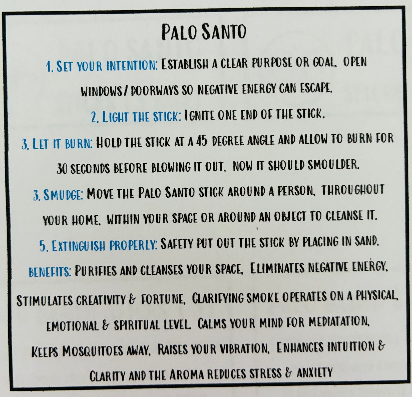 Palo Santo Stick Bundles (3)