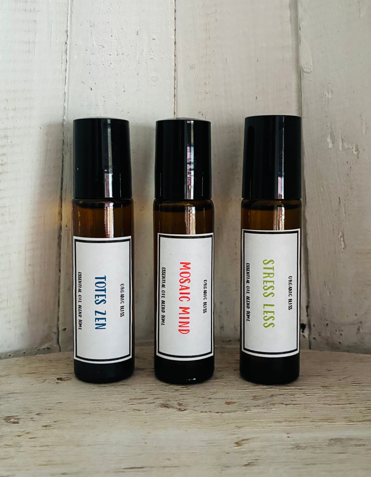 Mind Collection Essential Oil Rollers- Trio Pack